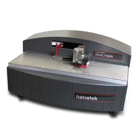 Carton Stiffness Tester convenience store|Hanatek Carton Force Analyser (CFA) .